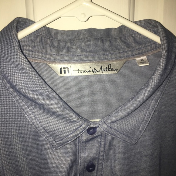 Travis Mathew Blue Ten Year Polo size XL - Picture 5 of 5